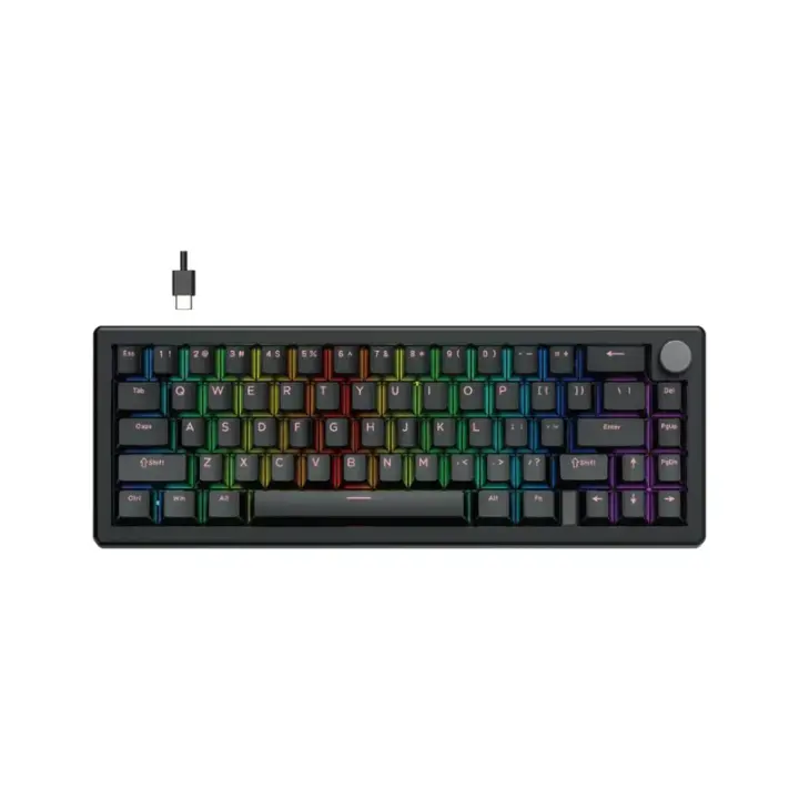 Keyboard Fantech ATOM X66 MK614 Mechanical Type-C 65% Wired Black