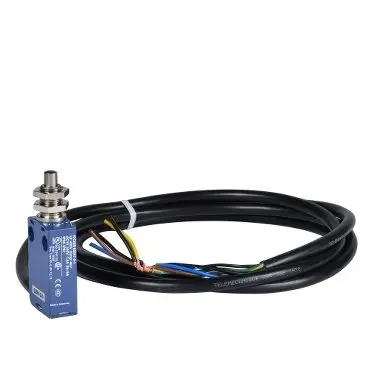 XCMD21F0L1 | مفتاح الحد، مفاتيح الحد XC Standard، XCMD، مكبس طرفي معدني M12، 1NC+1 NO، مشبك، 1 متر